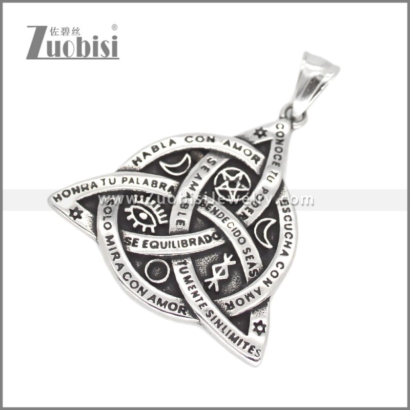 Stainless Steel Pendant p012155