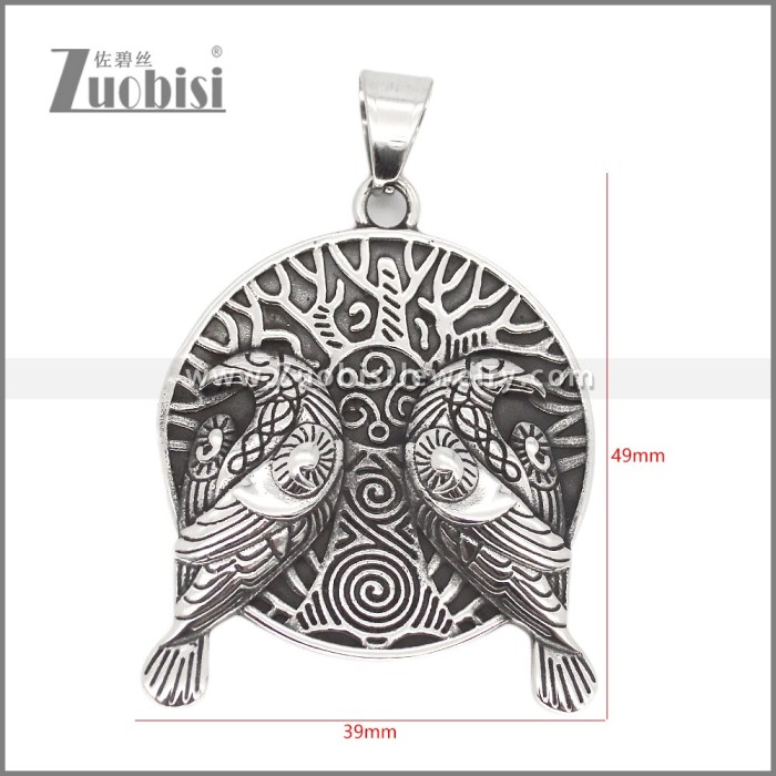Stainless Steel Pendant p012124