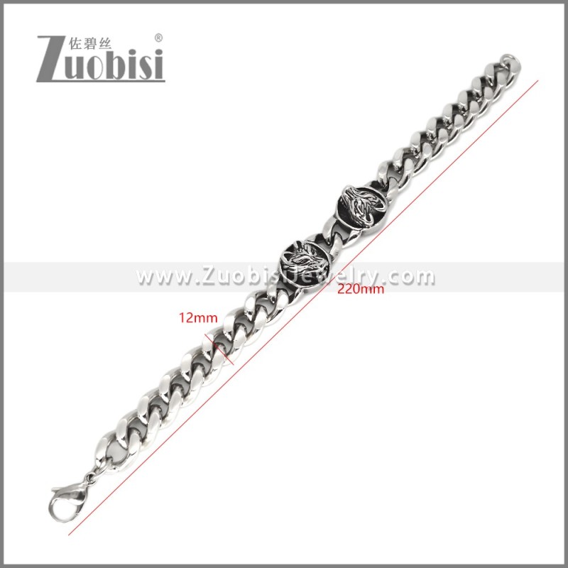 Stainless Steel Casting Bracelet b010642
