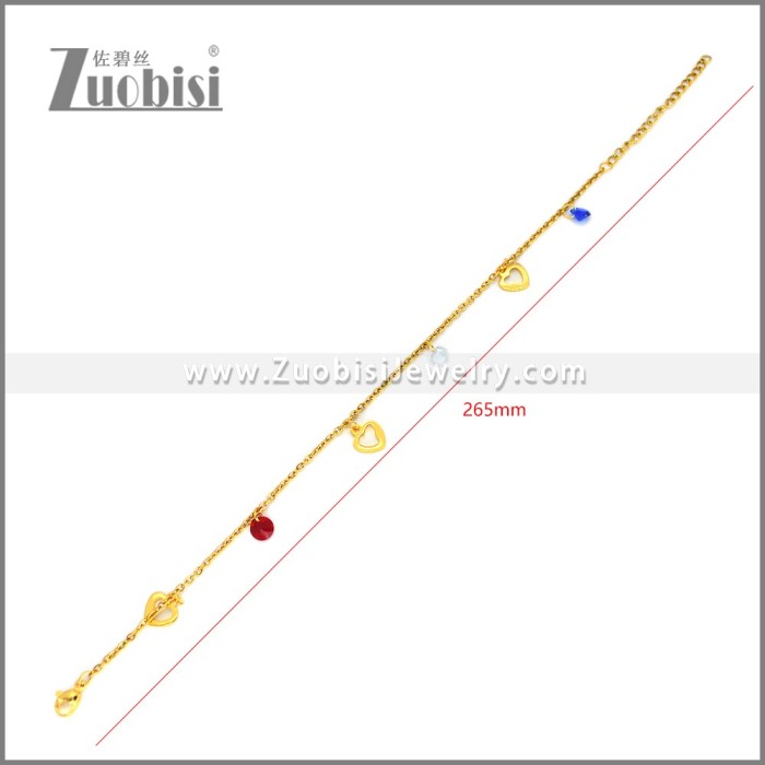 Stainless Steel Fashion Bracelet b010643