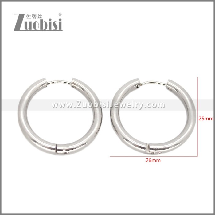 Stainless Steel Earring e002661