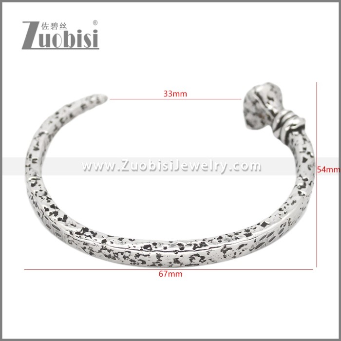 Stainless Steel Bangle b010650