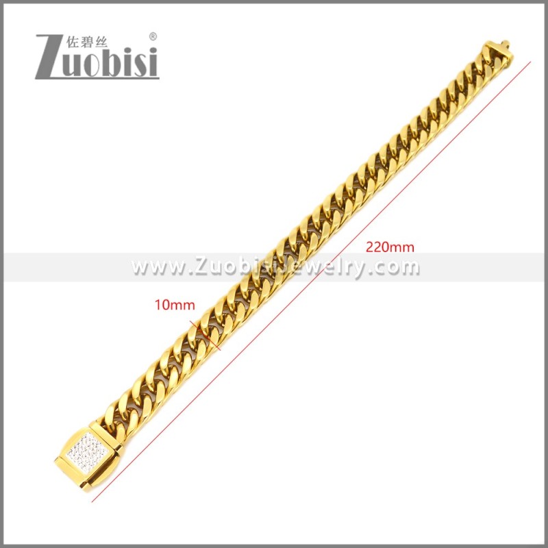 Stainless Steel Bracelet b010633G4