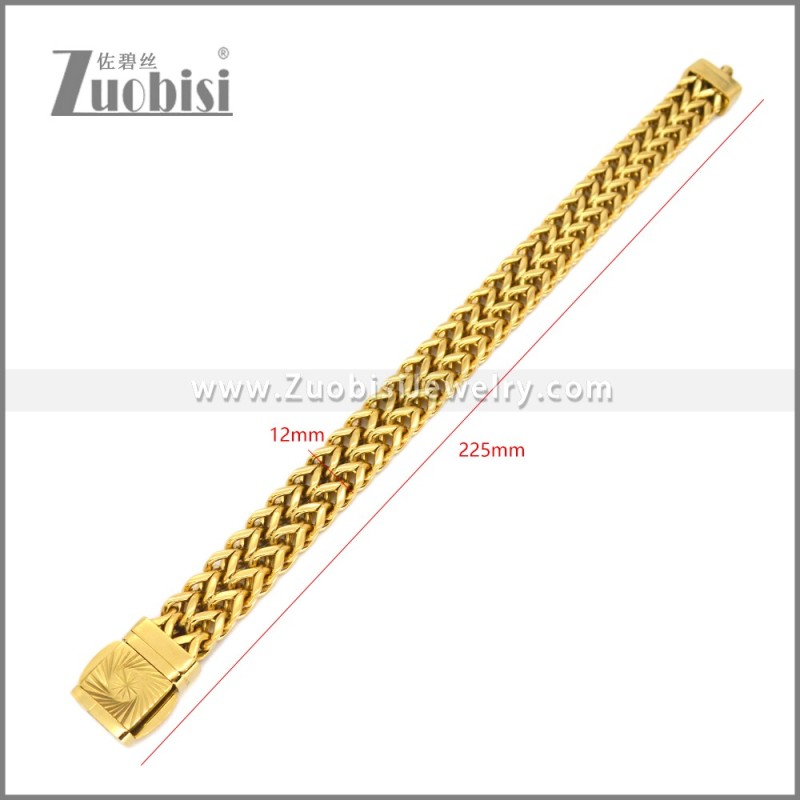 Stainless Steel Bracelet b010636G