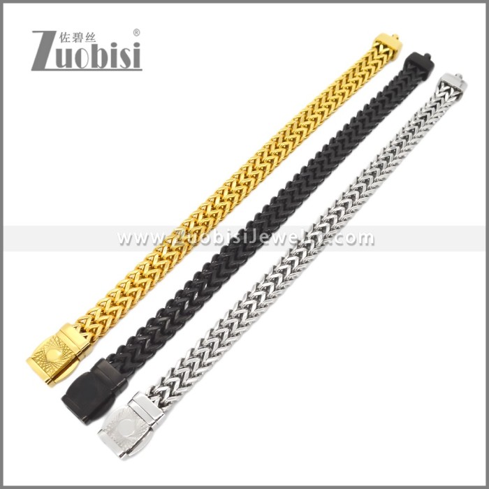 Stainless Steel Bracelet b010637G