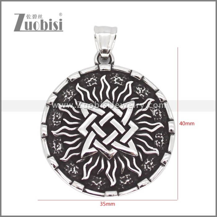 Stainless Steel Pendant p012193