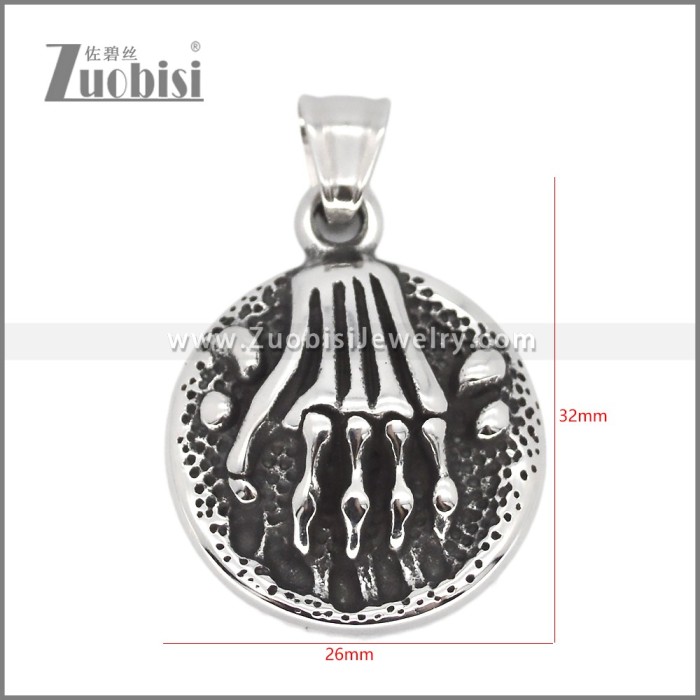 Stainless Steel Pendant p012228