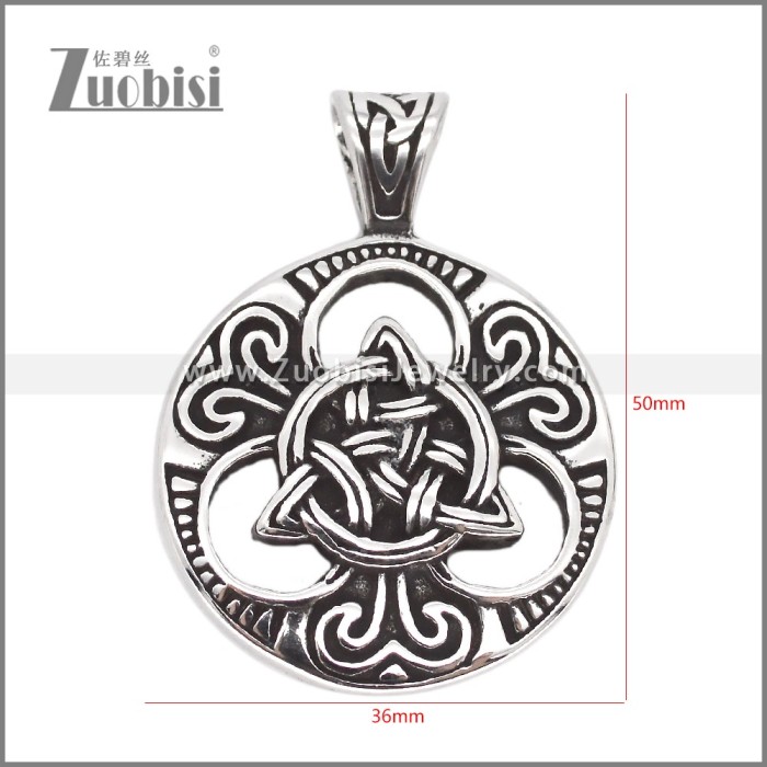 Stainless Steel Pendant p012214