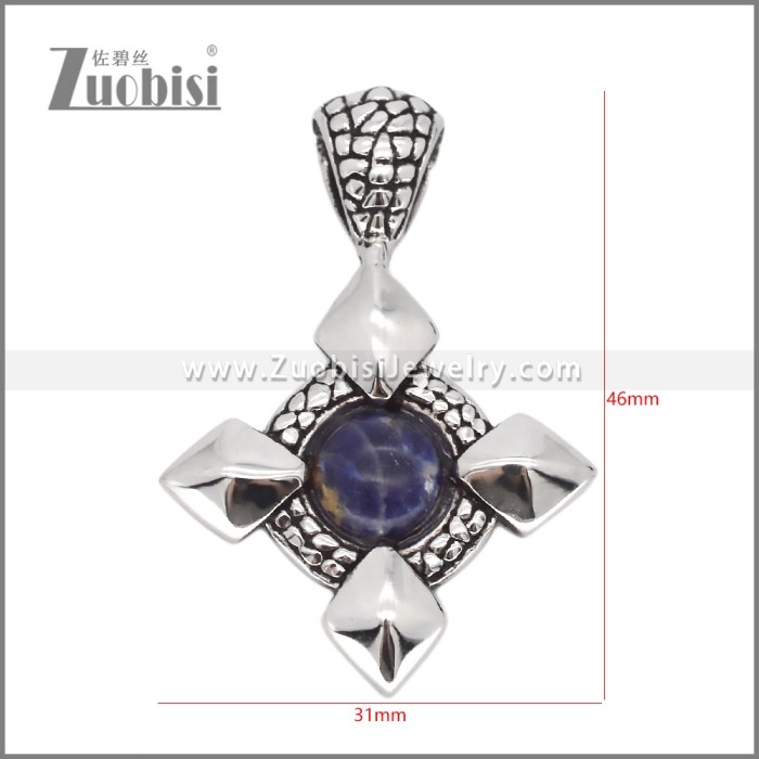 Stainless Steel Pendant p012302S1