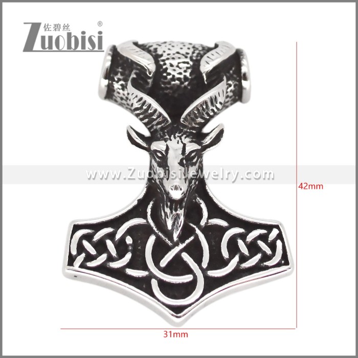 Stainless Steel Pendant p012240