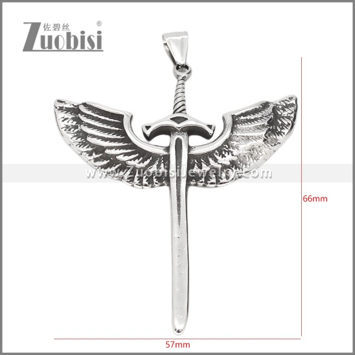Stainless Steel Pendant p012278