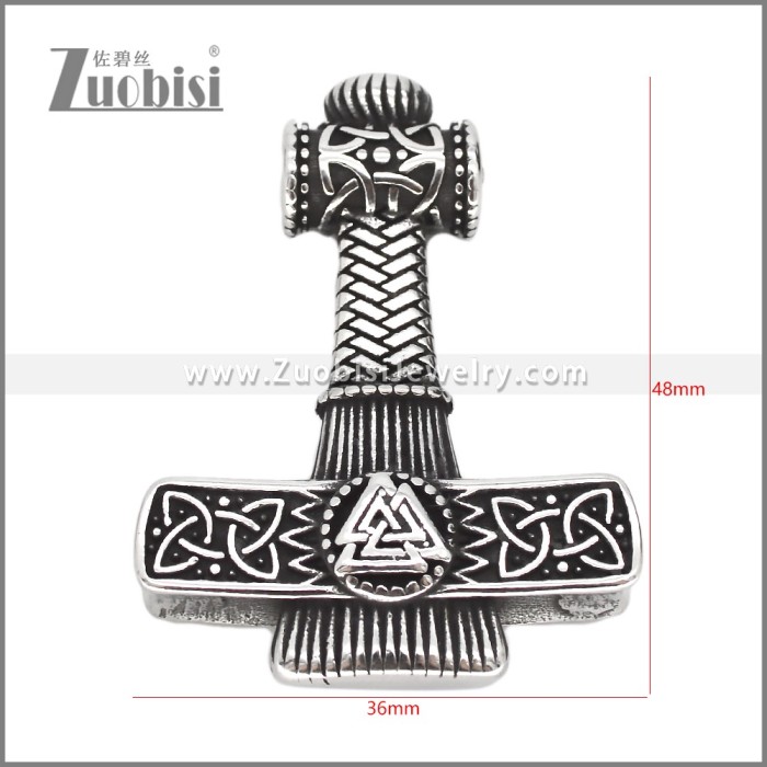 Stainless Steel Pendant p012306S