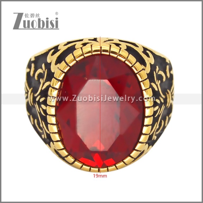 Stainless Steel Ring r010196GR