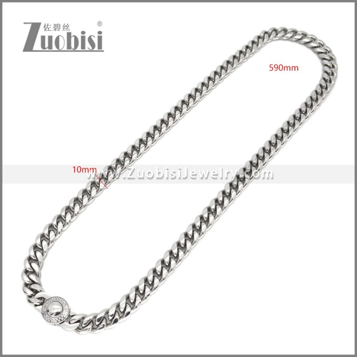 Stainless Steel Necklace n003479S