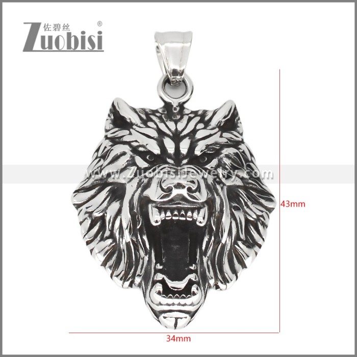 Stainless Steel Pendant p012366