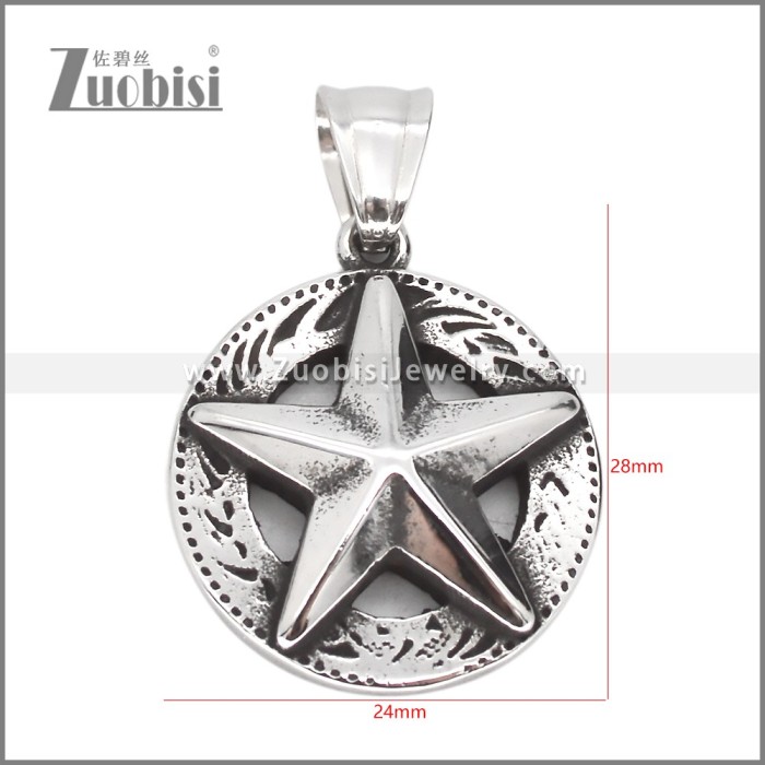 Stainless Steel Pendant p012389