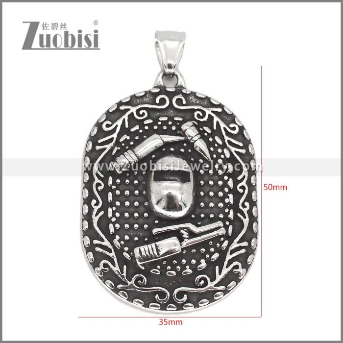 Stainless Steel Pendant p012351