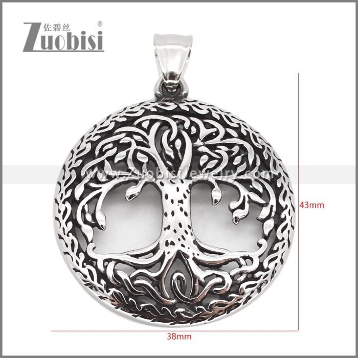 Stainless Steel Pendant p012355