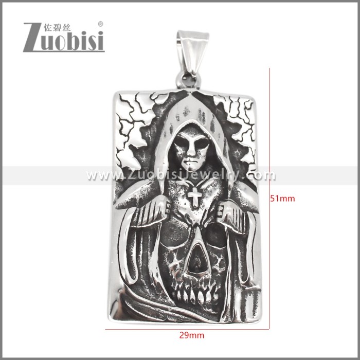 Stainless Steel Pendant p012436