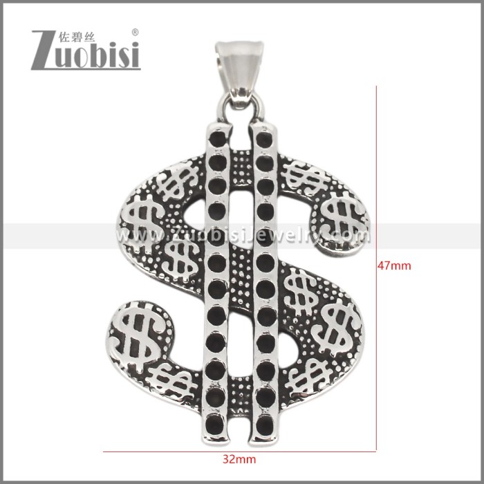 Stainless Steel Pendant p012508