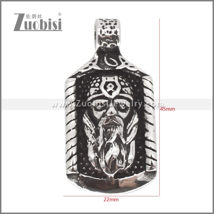 Stainless Steel Pendant p012439