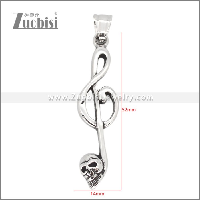 Stainless Steel Pendant p012423S