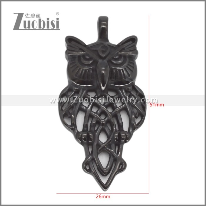 Stainless Steel Pendant p012412H