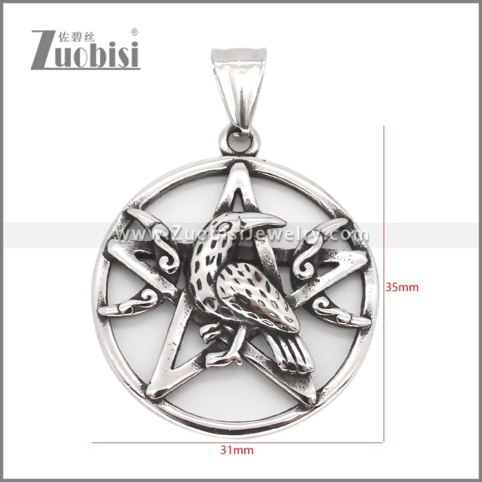 Stainless Steel Pendant p012442