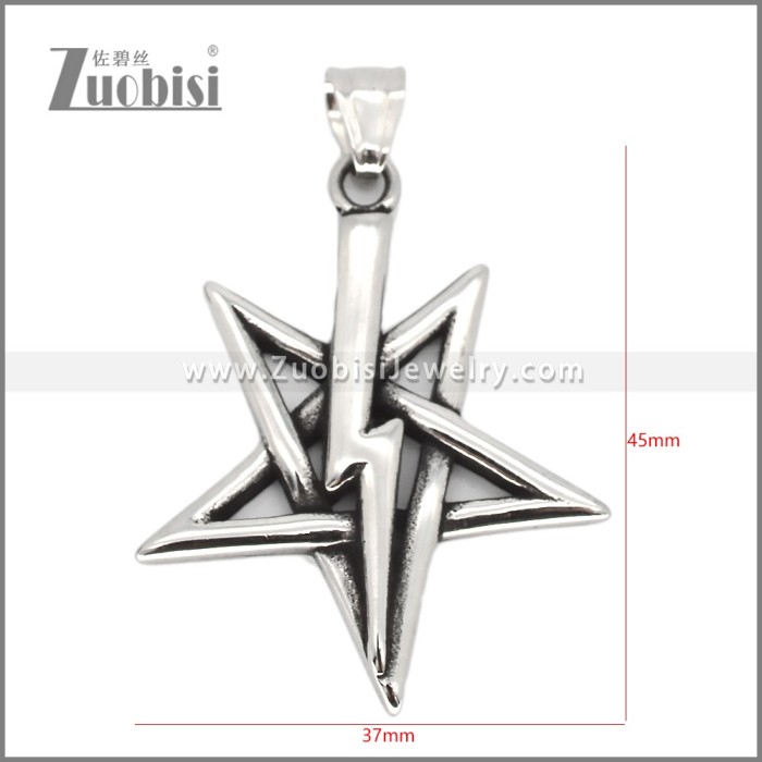 Stainless Steel Pendant p012495