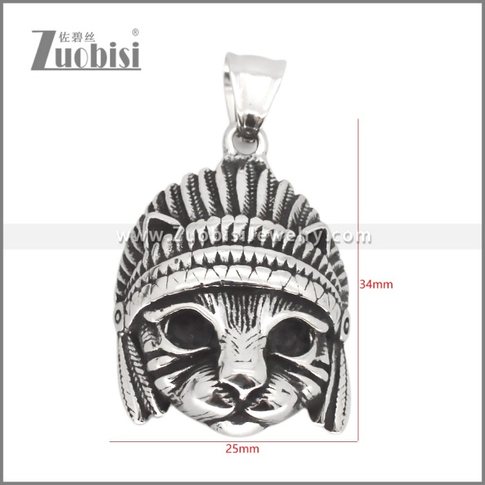 Stainless Steel Pendant p012402