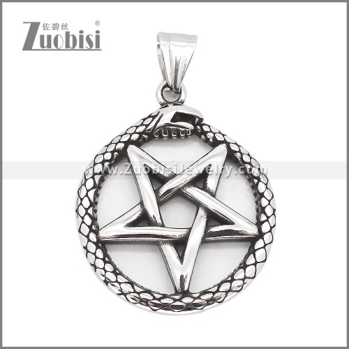 Stainless Steel Pendant p012403