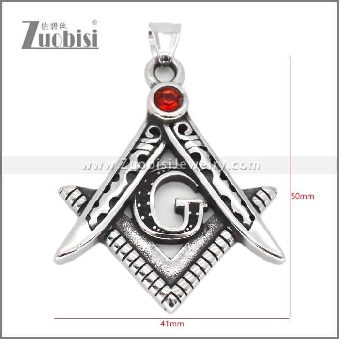 Stainless Steel Pendant p012502