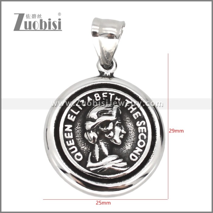 Stainless Steel Pendant p012444
