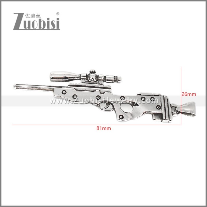Stainless Steel Pendant p012512