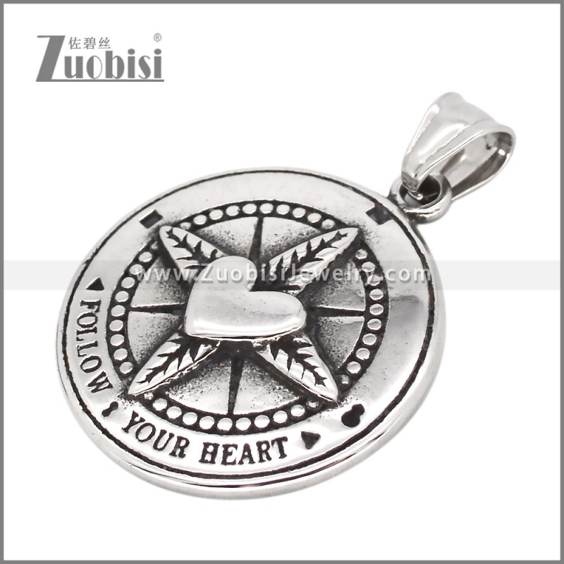 Stainless Steel Pendant p012410