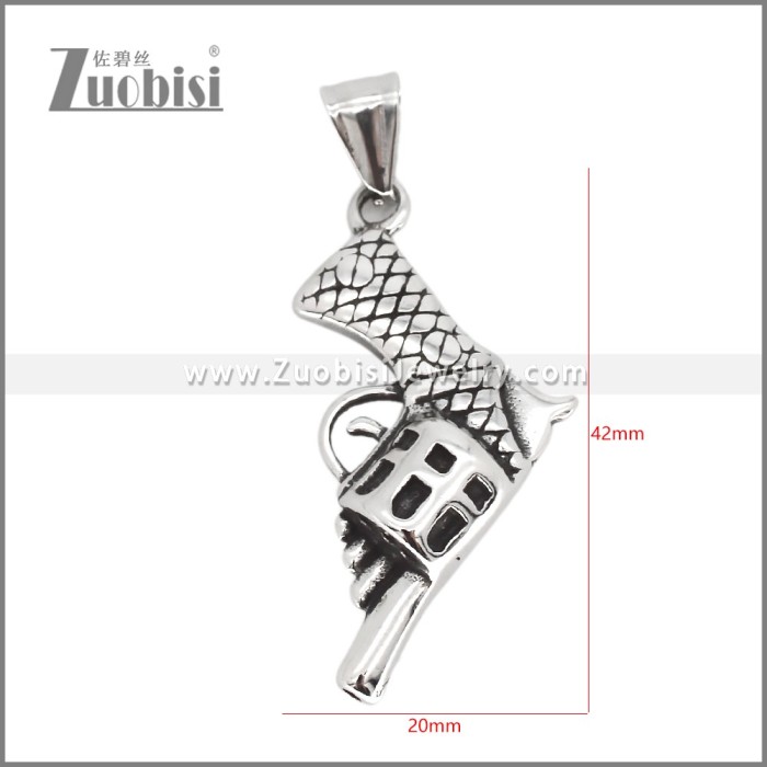 Stainless Steel Pendant p012416