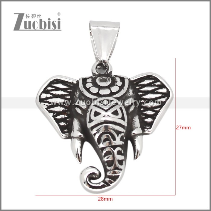Stainless Steel Pendant p012411