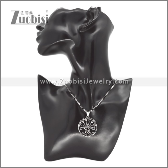 Stainless Steel Pendant p012413