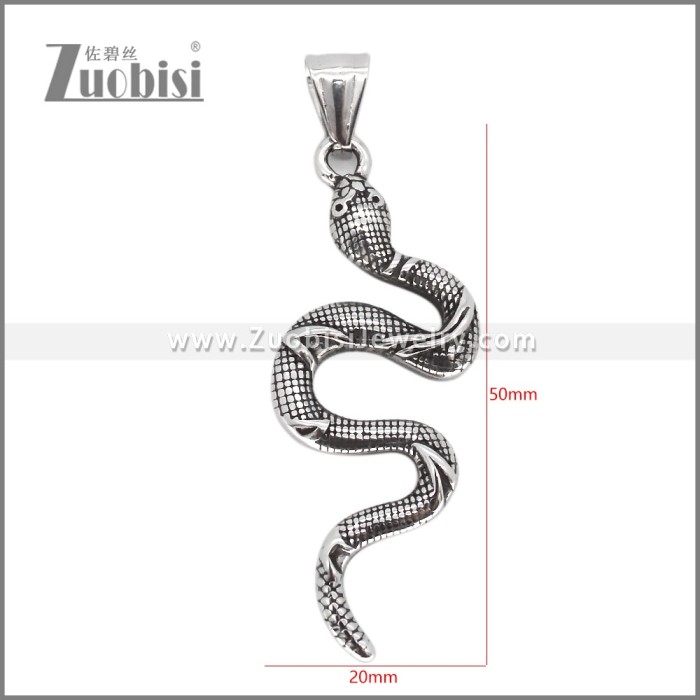 Stainless Steel Pendant p012415