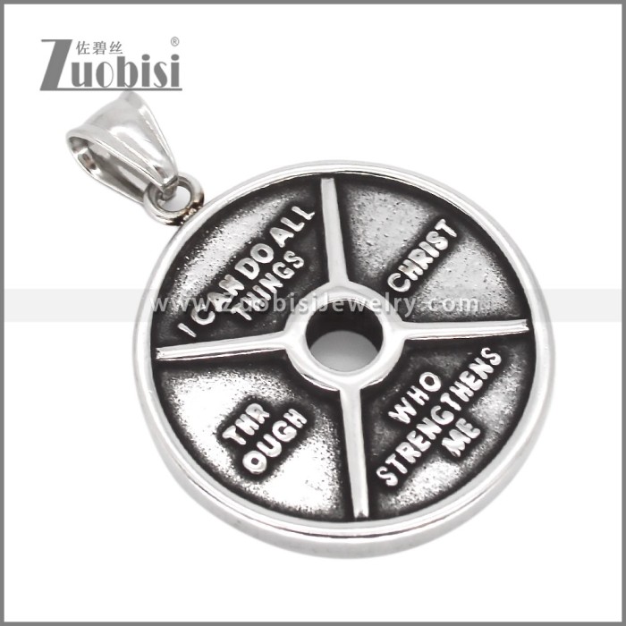Stainless Steel Pendant p012435
