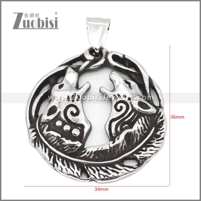 Stainless Steel Pendant p012498