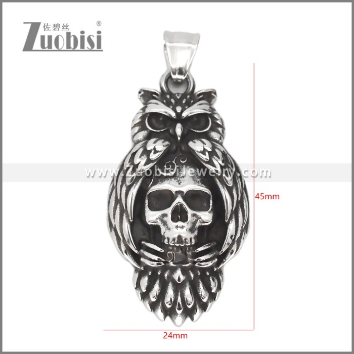 Stainless Steel Pendant p012425