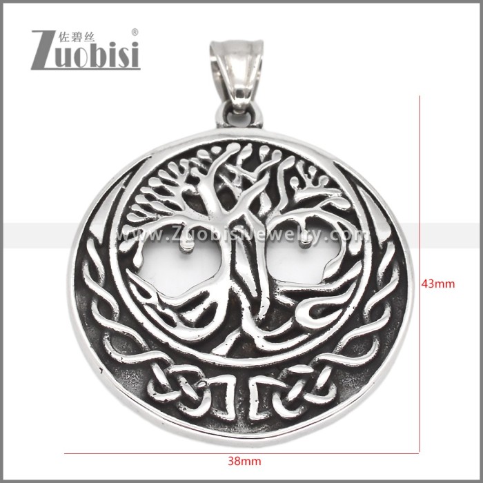Stainless Steel Pendant p012501