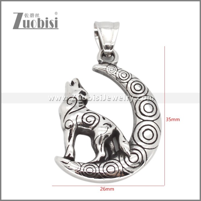 Stainless Steel Pendant p012420