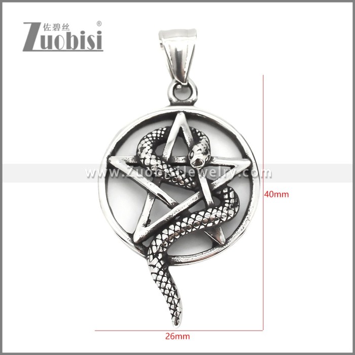 Stainless Steel Pendant p012445