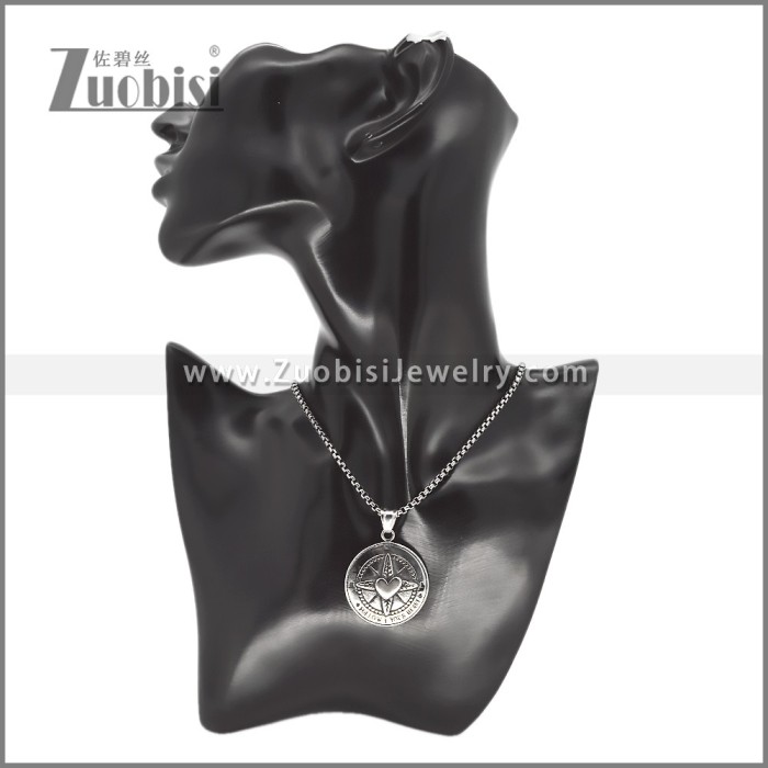 Stainless Steel Pendant p012410