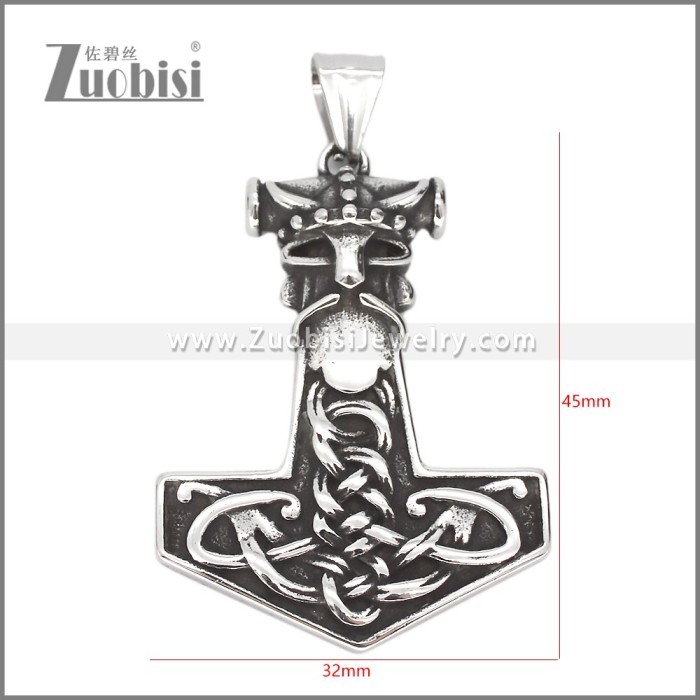 Stainless Steel Pendant p012448