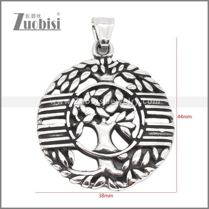 Stainless Steel Pendant p012405