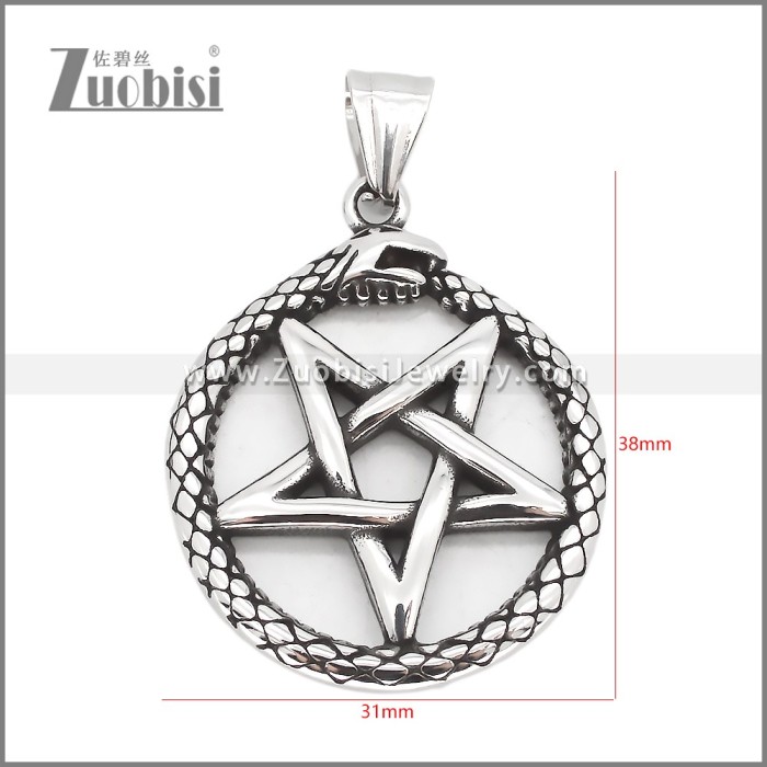 Stainless Steel Pendant p012403