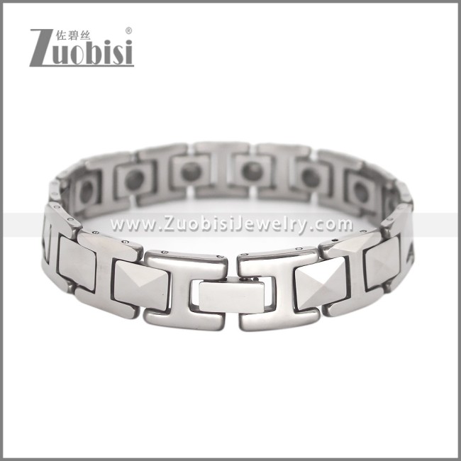 Tungsten Magnetic Bracelets b010695S